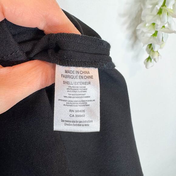 THEORY Jinxil K lamb leather suede mini dress bodycon classic 3079 - Picture 9 of 12